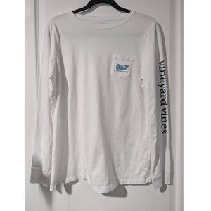 Vineyard Vines | Seahorse Whale Long Sleeve Pocket Tee